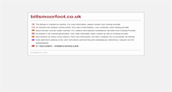 Desktop Screenshot of billsmoorfoot.co.uk