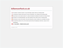 Tablet Screenshot of billsmoorfoot.co.uk